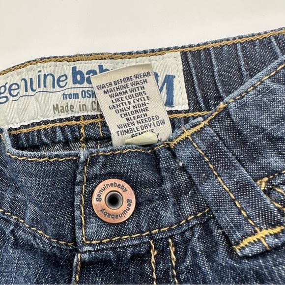 Osh Kosh (9mo) Baby Denim Dark Wash - Picture 3 of 7